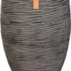 Capi Europe - Vaas Elegant Deluxe Rib NL - 40x60 - Antraciet - Voor Binnen En Buiten - KOFZ1131
