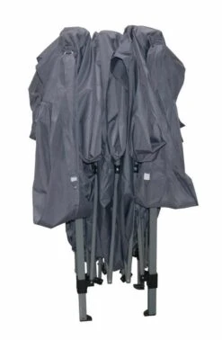 Garden Royal Partytent 3x3m Easy Up Grijs Met 2 Zijwanden -Tuingereedschaps Winkel 784x1200