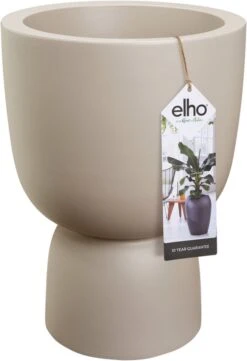 Elho Pure Coupe 35 - Bloempot Voor Binnen & Buiten - Ø 34.9 X H 49.0 Cm - Beige/Balanced Beige 27 Elho Pure Coupe 35 - Bloempot Voor Binnen & Buiten - Ø 34.9 X H 49.0 Cm - Beige/Balanced Beige -Tuingereedschaps Winkel 820x1200