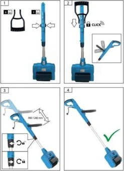 Güde Elektrische Oppervlakte- En Voegenreiniger - MET Telescopische Stang & 4 Voegenborstels - GUB 500 12 Güde Elektrische Oppervlakte- En Voegenreiniger - MET Telescopische Stang & 4 Voegenborstels - GUB 500 -Tuingereedschaps Winkel 868x1200