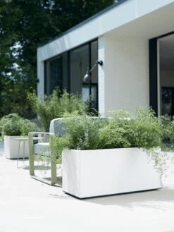 Elho Vivo Matt Finish Lang Wielen 90 - Grote Staande Plantenbak Voor Binnen & Buiten - Gemaakt Van Gereycled Plastic - L 39 X W 88 X H 41 Cm - Wit 17 Elho Vivo Matt Finish Lang Wielen 90 - Grote Staande Plantenbak Voor Binnen & Buiten - Gemaakt Van Gereycled Plastic - L 39 X W 88 X H 41 Cm - Wit -Tuingereedschaps Winkel 900x1200 8