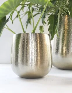 Gina Da - Bloempot - Karakter - Goud - Metaal - 15 Cm Hoog -Tuingereedschaps Winkel 926x1200 2