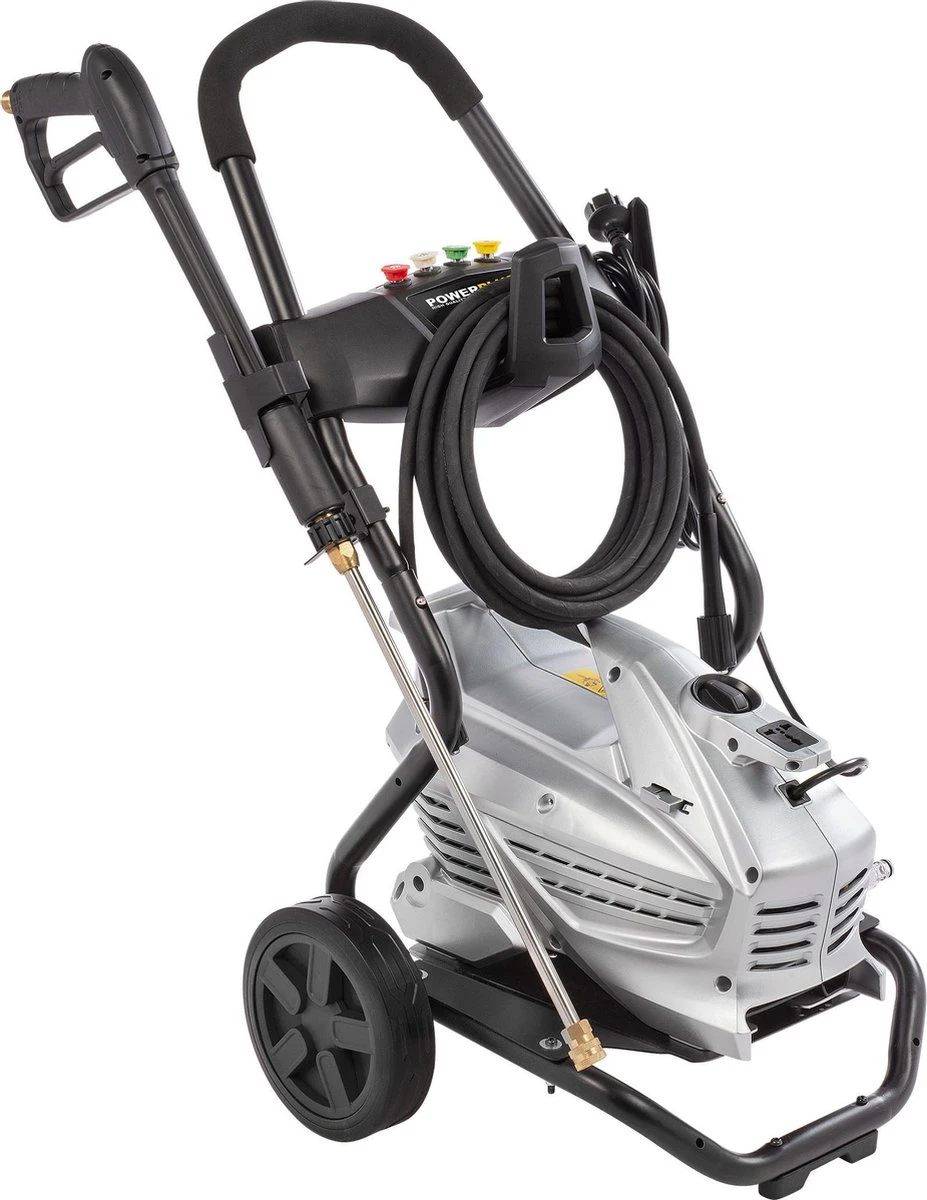 Powerplus POWXG90430 Hogedrukreiniger - 3100W - Max. 190 Bar - 660 L/h - Incl. 10m Slang En Accessoires - Excl. Terrasreiniger 6 Powerplus POWXG90430 Hogedrukreiniger - 3100W - Max. 190 Bar - 660 L/h - Incl. 10m Slang En Accessoires - Excl. Terrasreiniger - Afbeelding 6