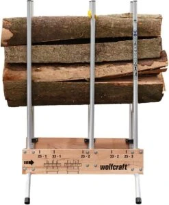 Wolfcraft - Professionele Zaagbok - Voor Kettingzaag - Hout - Opbouwbare, Stabiele Zaagbok Voor Brandhout - 5121000 - 10 JAAR GARANTIE -Tuingereedschaps Winkel 991x1200 1